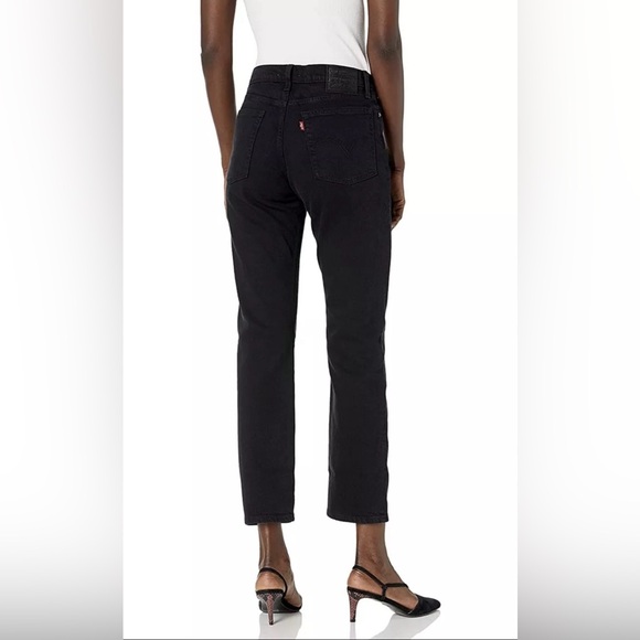 Levi's PremiumWEDGIE STRAIGHT FIT WOMEN'S JEANS; 26x26 Black Sprout - Picture 2 of 12